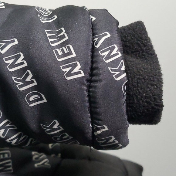 DKNY jacket boys 18T 18 months toddler black white puffer new york - Picture 6 of 15